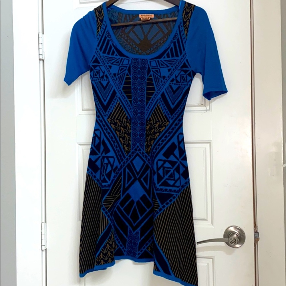 Boho midi dress
